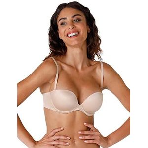 LOVABLE Body Bliss beha, push-up, naakt, 38B dames, knoop, 85B