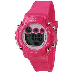 CHRONOSTAR dames digitaal horloge met plastic armband R3751277502