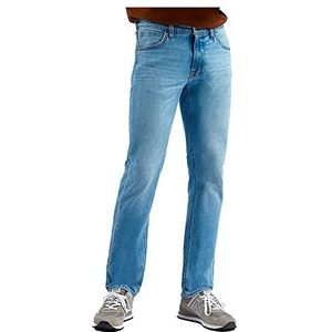 Lee Daren Zip Fly Stoneage Mid Jeans voor heren, roze (powder), 46W x 34L