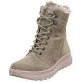 Legero - Veterlaarsjes - Lichtgroen - Suède - Met Plateau