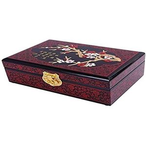 lachineuse - Sieradendoos kersenbloesem - Opbergdoos voor sieraden en geheimen van gelakt hout - Aziatische decoratie - Geschenkdoos voor dames - Decoratief object - Geschenkidee Japan Azië