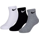 Nike - Kids Ankle 3 Pack - Sokken - Wit