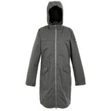 Regatta Womens Romine II geïsoleerde waterdichte jas - grijs Sky Marl/zwart - 12