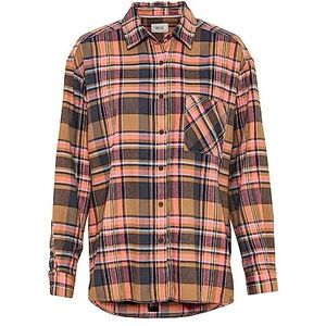 camel active Damesblouse, nougat check, XS