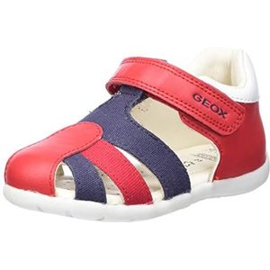 Geox Baby meisje B sandaal Zapito meisje, Wit Multicolor, 21 EU