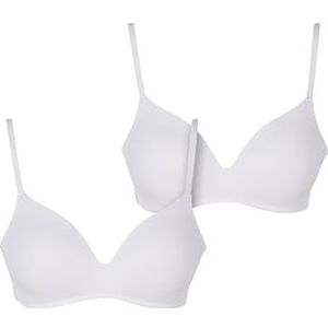 URBAN CLASSICS - Basic Padded Bra - 2-pack - Zwart - Polyester