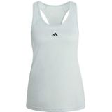 adidas Mujer Train Essentials Minimal Branding Racerback Tank Top, Wonder Sage, L