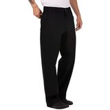 Chef Works A674-XL Executive Chefs Trouser, X-Large, Zwart