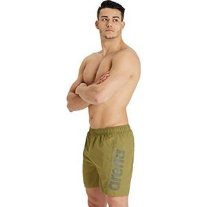 Arena Fundamentals logo zwembroek van zachte, sneldrogende stof voor heren