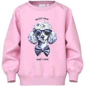 Sweatshirt - Regular Fit - Geborstelde Sweatstof - Lange Mouwen