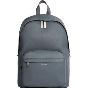 Calvin Klein - Rugzak - Zilver - Gevoerd - Mesh Achterkant - Binnenzak met Rits
