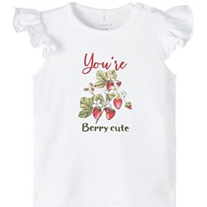 Bestseller A/S Baby-meisje NBFJINDY SS TOP Box T-shirt, Rose Smoke, 56, Rose Smoke, 56 cm