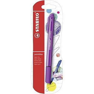 Nylon Tip Schrijfpen - STABILO pointMax - Lila