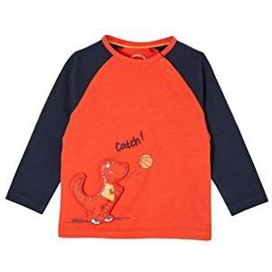 s.Oliver Baby-jongens T-shirt, donkeroranje (dark orange), 62 cm