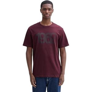 TOM TAILOR T-shirt voor heren, 10341 - Gipsy Purple, XXL