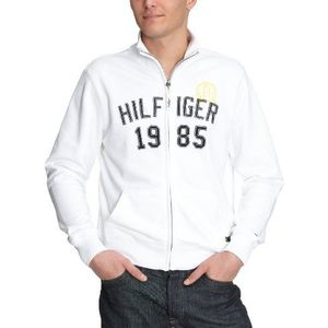 Tommy Hilfiger Heren Sweatshirt 882219322, wit (classic white), 48