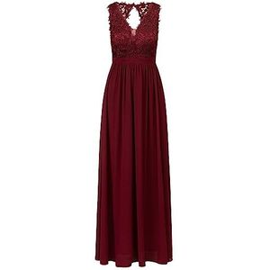 Kraimod - Avondjurk - Bordeaux - Lang/maxi - V-hals