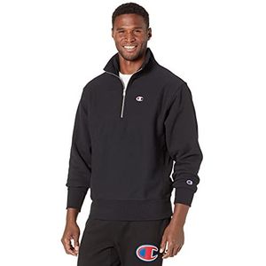 Champion Sweatshirt met capuchon voor heren, Zwart, S