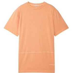 TOM TAILOR T-shirt voor jongens, 34446 - Tangerine Faded Orange, 164 cm