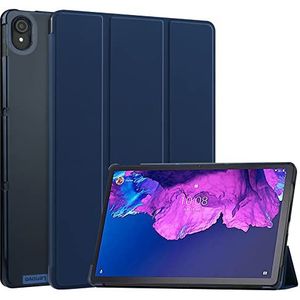 VOVIPO Slanke standfunctie voor Lenovo Tab P11 Plus 11 inch tablet, lichte beschermhoes voor Lenovo Tab P11 Plus 11 inch TB-J607F 2021 / Lenovo Tab P11 TB-J606F TB-J606X 2020-marineblauw