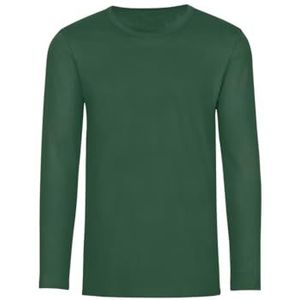 Trigema Herenshirt met lange mouwen, klimop., S