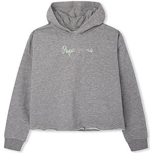 Pepe Jeans meisjes Elicia sweatshirts, grijs (Grey Marl), 4 Jaren