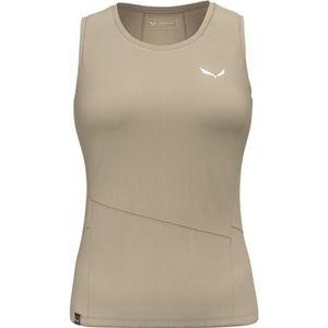 SALEWA Puez Sporty Dry Tanktop Women, Quicksand, XL