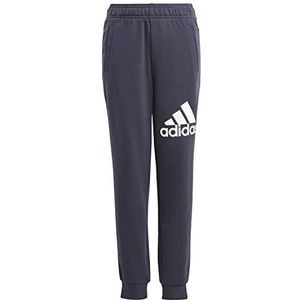 adidas Uniseks-Kind Essentials Regular Fit Big Logo Cotton Pants, Legend Ink/White, 7-8 Years