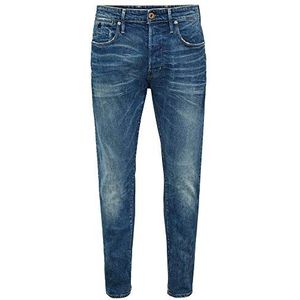 G-STAR RAW Loic Relaxed Tapered Jeans voor heren, blauw (Antic Faded Oregon Blue D16132-b631-b820), 28W x 32L