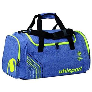 Uhlsport sporttas unisex volwassenen, jeans blauw/neongeel, FR: M (maat fabrikant: M)