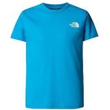 The North Face - Box NSE-T-shirt - Meridian Blue - Voor Tieners