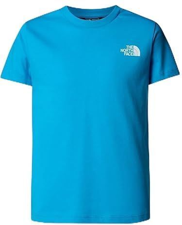 The North Face - Box NSE-T-shirt - Meridian Blue - Voor Tieners