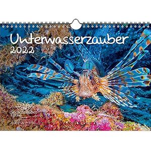 Seelenzauber Onderwater Magie DIN A4 Kalender Voor 2022
