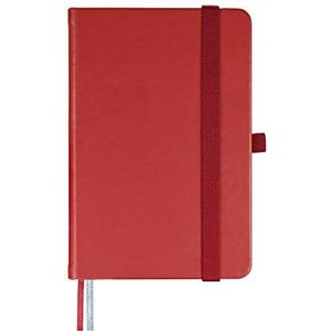 Finocam - Notitieboek, glad, rood, DIN A6 - M3 100 x 150 mm
