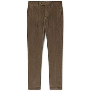 Hackett London Corduroy Chinees, rechte jeans voor heren, bruin (walnoot 876), 32W / 32L