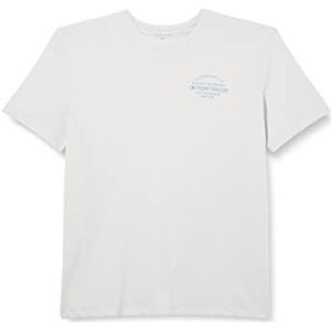 TOM TAILORherenBasic T-shirt met kleine print1031885,29767 - Rough Grey,XXL