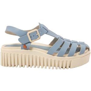 Art 1575 Brighton platte sandalen voor dames, Wolk, 42 EU