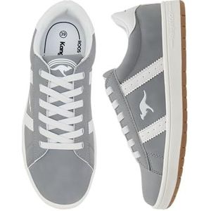 KangaROOS Unisex K-ca Miles Os sneakers voor kinderen, Ultimate Grey White, 28 EU