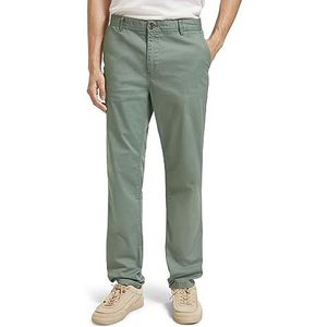Scotch & Soda Stuart Regular Slim Fit, Seaweed 1081, 28W x 30L