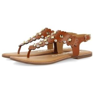 GIOSEPPO PRELOJ Platte sandalen voor dames, leer, maat 40, leder, 40 EU