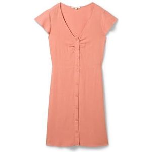 TOM TAILOR Denim Damesjurk, 35155 - Verbrand terracotta, XS