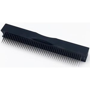 DE BUYER Accessoires voor Groenten rasp U, Staal, Zwart, 22 x 8.99 x 2.21 cm