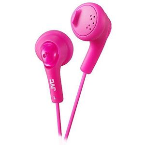 JVC HAF160P Gumy Ear Bud Hoofdtelefoon, roze