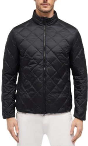Geox Heren M ASCANIO DOWN JACKETS BLACK_50, zwart, 50