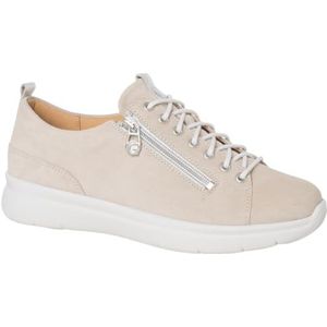 Ganter KIRA sneakers voor dames, ecrú, 42 EU X-breed, ecrú, 42 EU X-breed