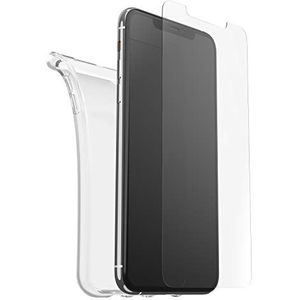 OtterBox Pack Slim Skin + Screen Protector van gehard glas Performance Glass. iPhone 11 Pro Max Transparant