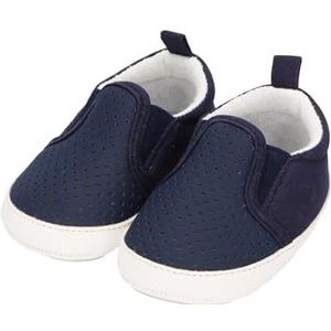 Sterntaler - Babyschoenen - Marineblauw - Kunstleer en Canvas - Antislip Zool