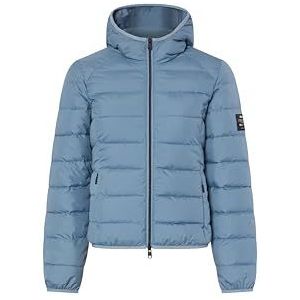 ECOALF Aspalf damesjas, gerecycled polyester, met capuchon, Primaloft-vulling, ultralicht en comfortabel, damesjas, maat XL, arctisch blauw, Arctisch blauw, XL