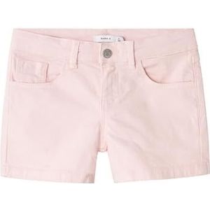 NKFROSE REG TWI Shorts 8212-TP NOOS, roze, 98 cm