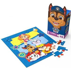 PAW Patrol - 48-delige puzzel in schattige cadeauverpakking met oor Chase Marshall Skye Everest Rubble Ryder PAW Patrol-puzzels